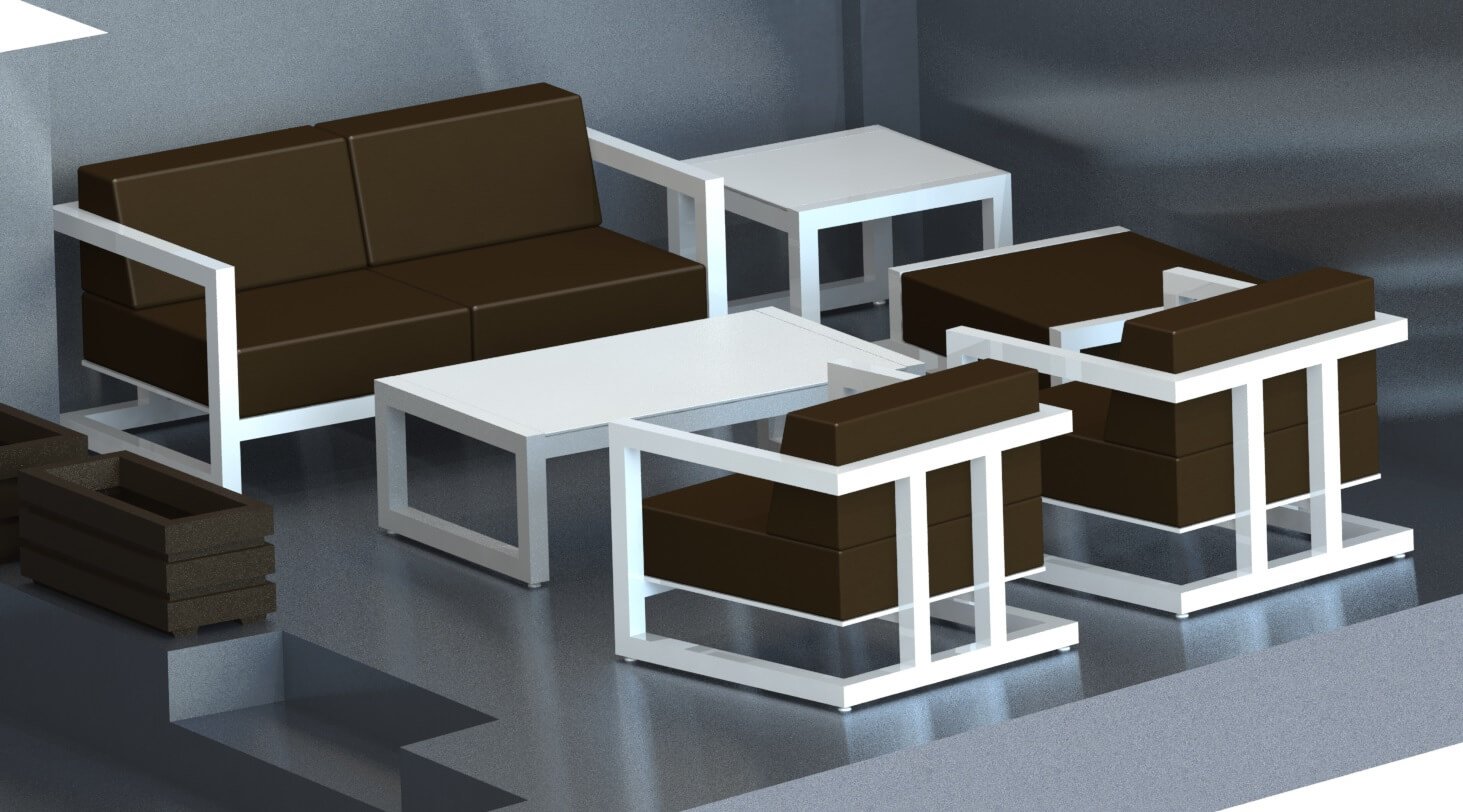 Muebles para exteriores | Curvar